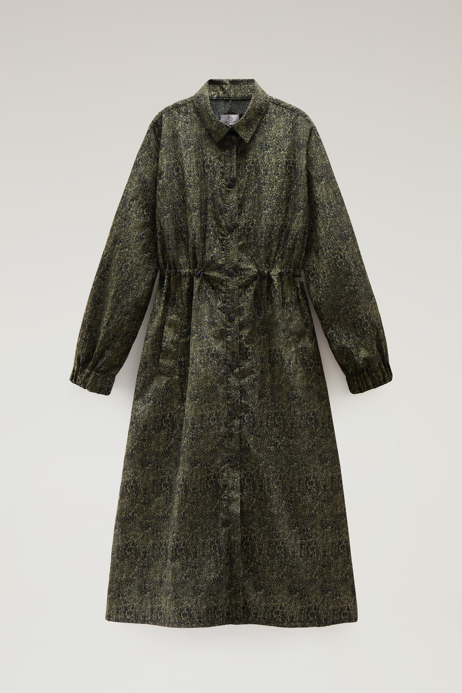 Vestito in nylon crinkle Ripstop con motivo camouflage verde photo 5 | Woolrich