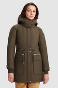Chena Parka with removable hood