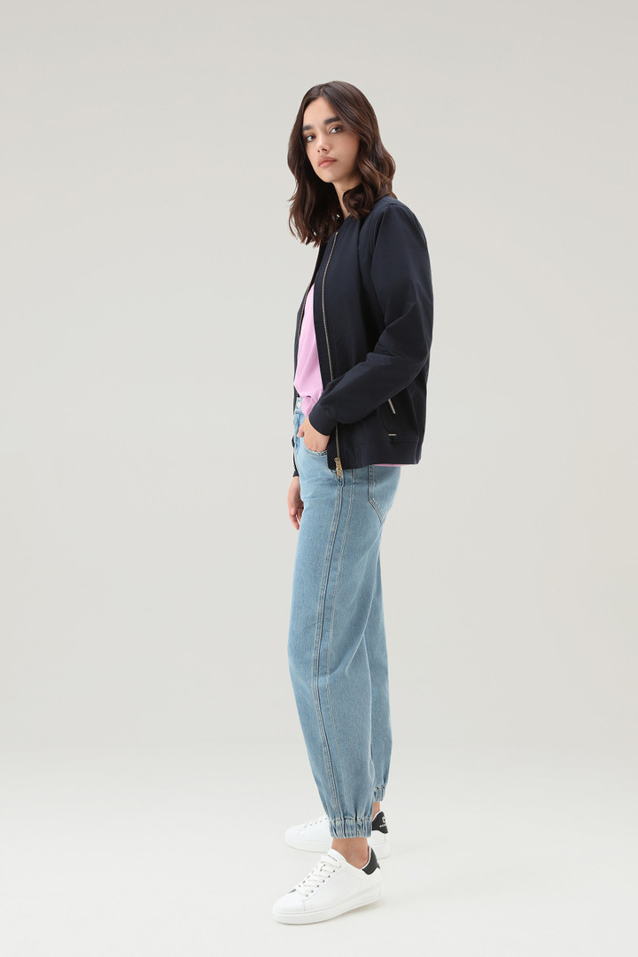 Charlotte Bomber in Urban Touch Blue photo 2 | Woolrich