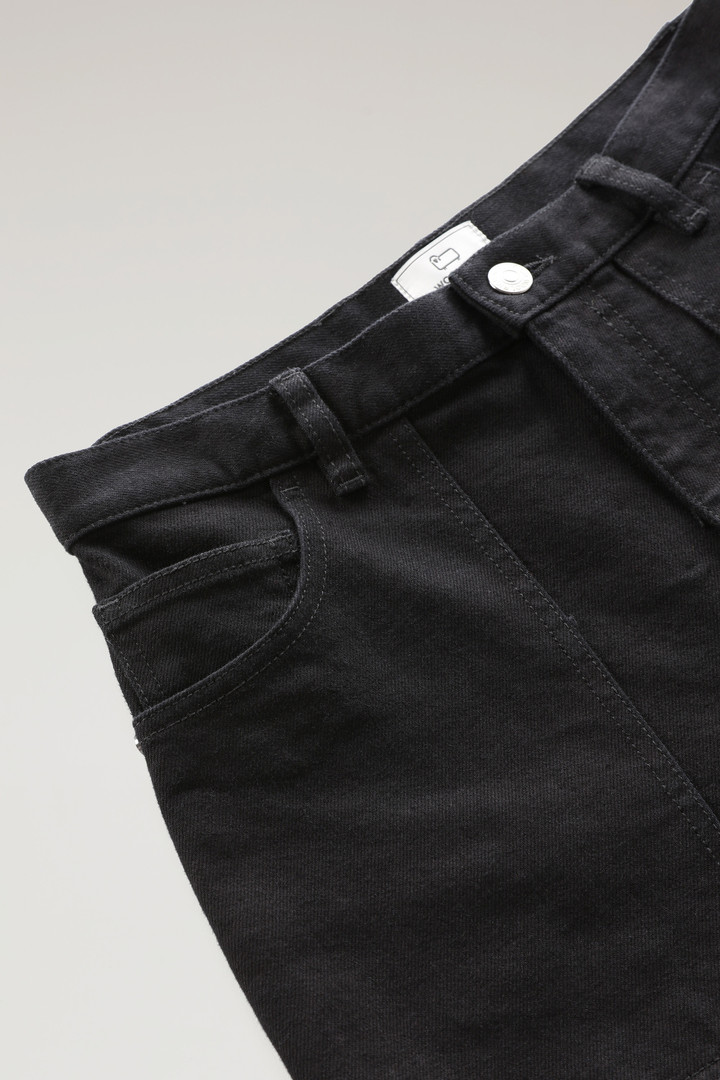 Denim Pants in Cotton Black photo 5 | Woolrich