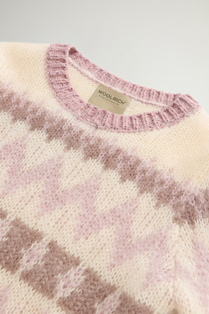 Fair Isle Pullover aus einer Wollmischung Braun photo 6 | Woolrich