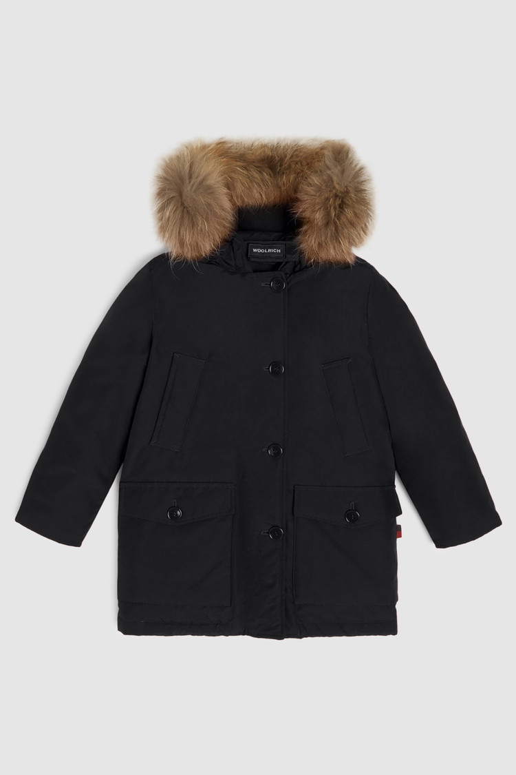 Parka pelliccia staccabile