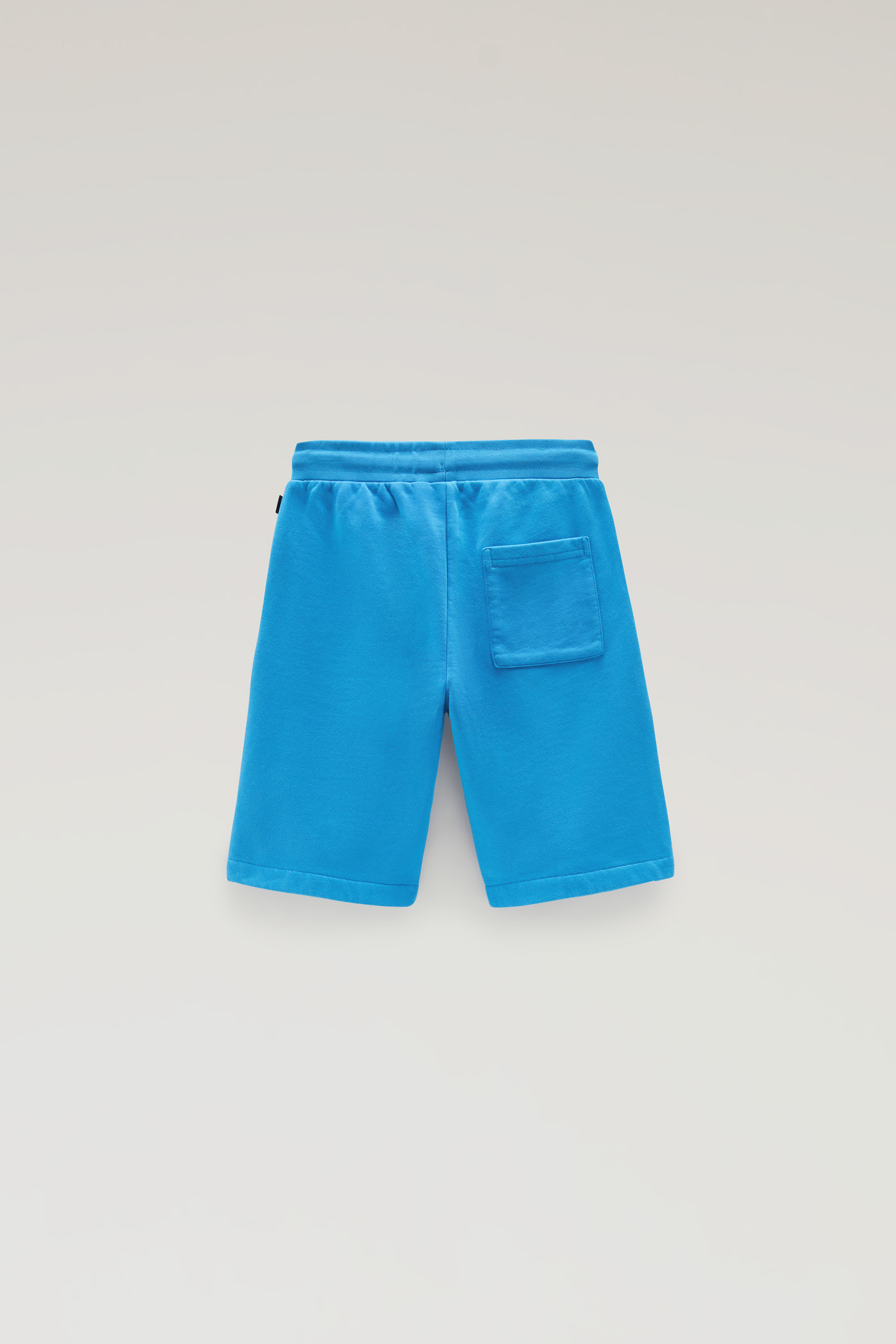 Boys' Shorts in Pure Cotton Blue photo 2 | Woolrich