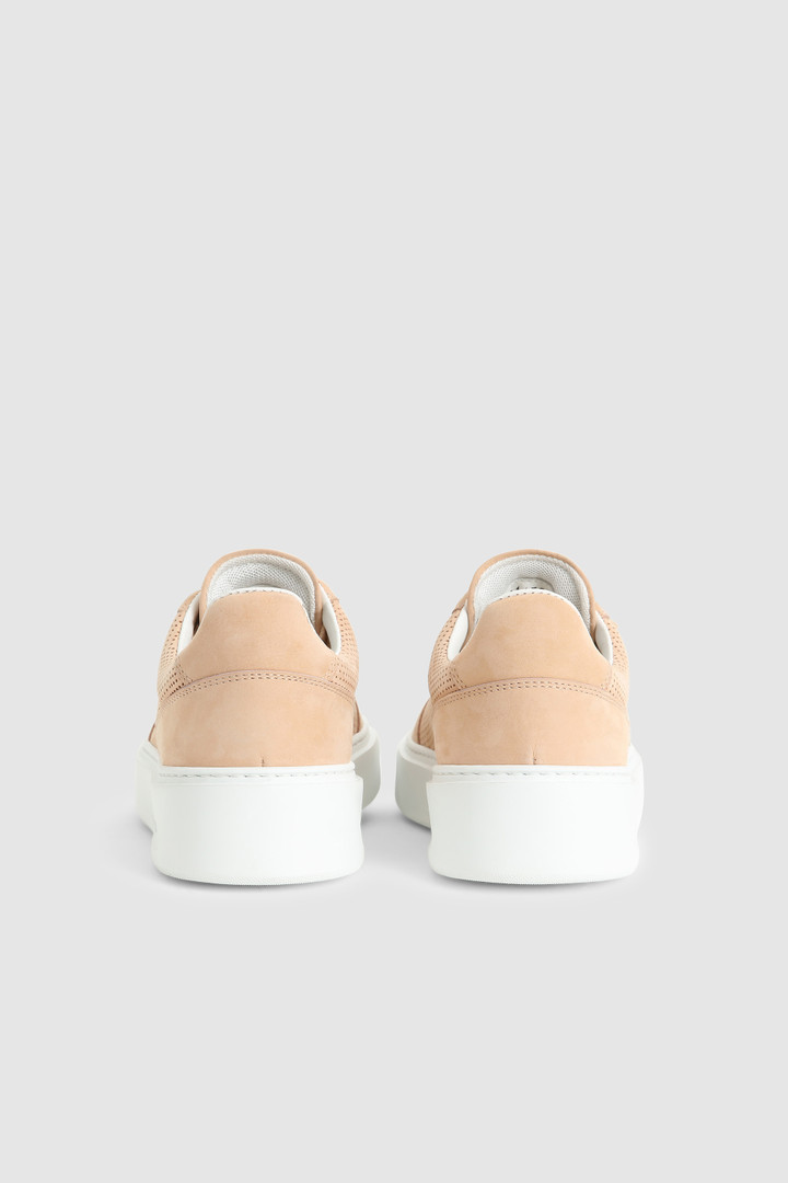 Sneaker da tennis Classic traforata effetto nabuk