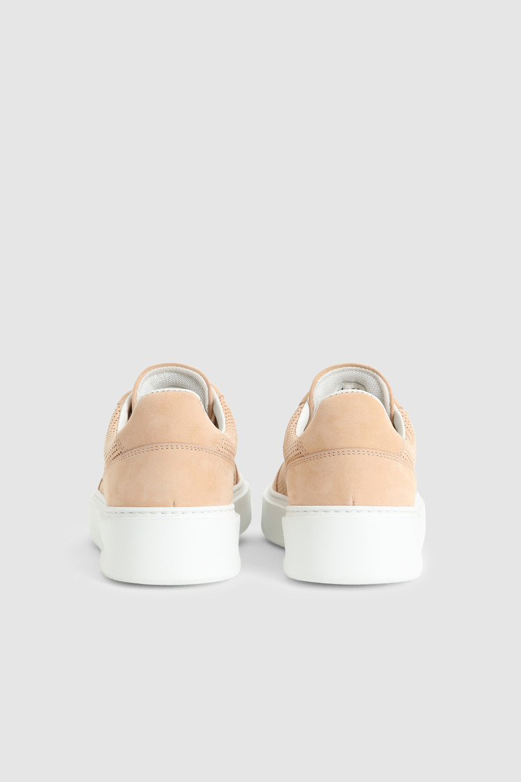 Sneaker da tennis Classic traforata effetto nabuk