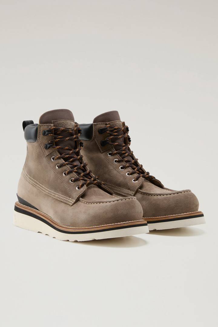 Moc Toe Boots in Suede Brown photo 2 | Woolrich