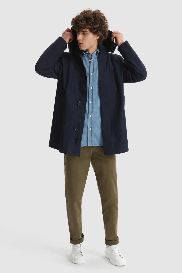 Detachable hood GORE-TEX carcoat