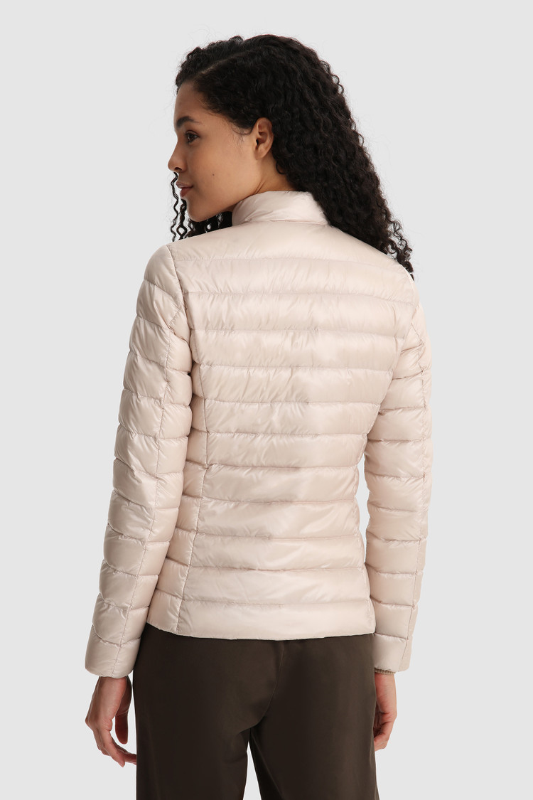 Giacca trapuntata Abbie in nylon satin