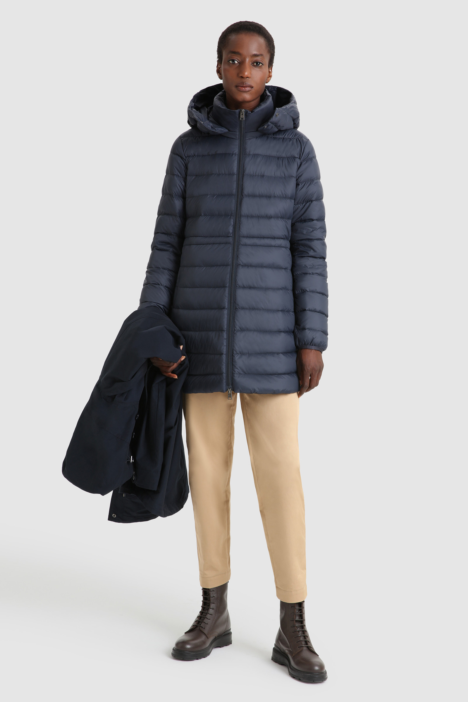 Military Parka longue 3 en 1 en Eco Ramar Bleu photo 7 | Woolrich