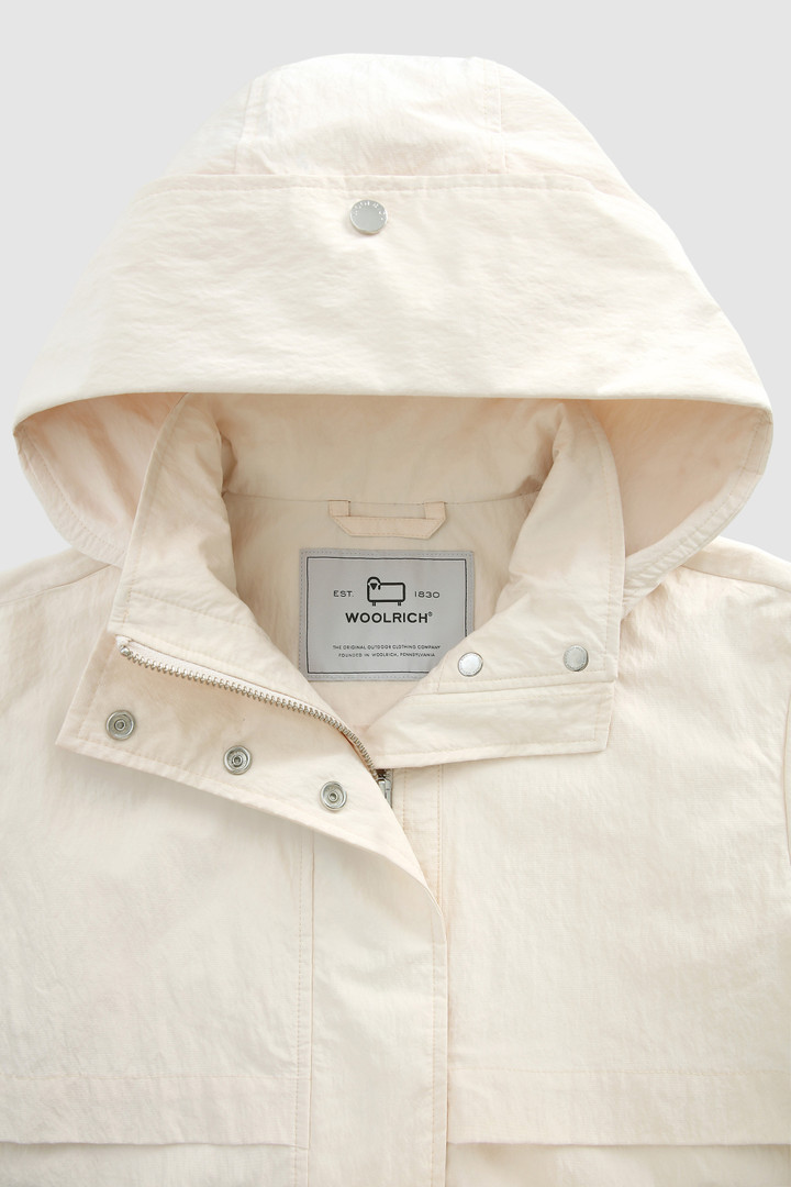 Parka ligera Briar con capucha desmontable blanco photo 5 | Woolrich