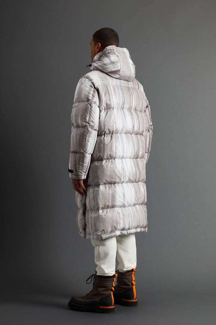 Olmetex Nylon Parka with Tie-Dye Motif by Todd Snyder Gray photo 3 | Woolrich