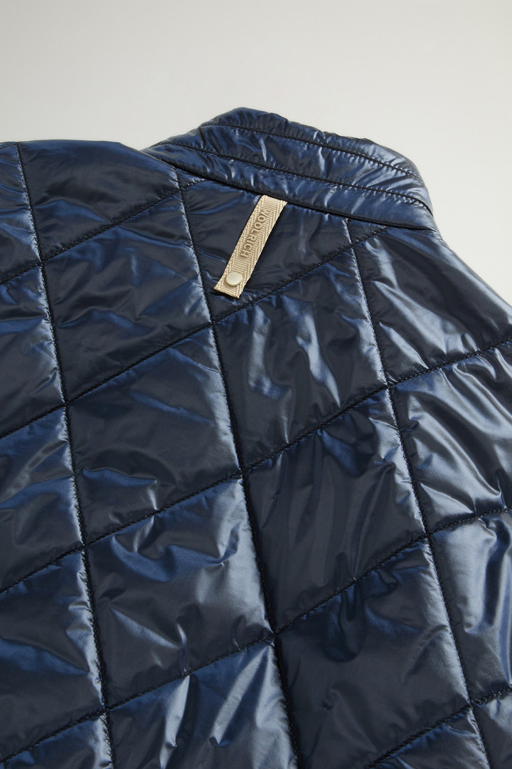 Giacca trapuntata in nylon tinta in filo Blu photo 4 | Woolrich