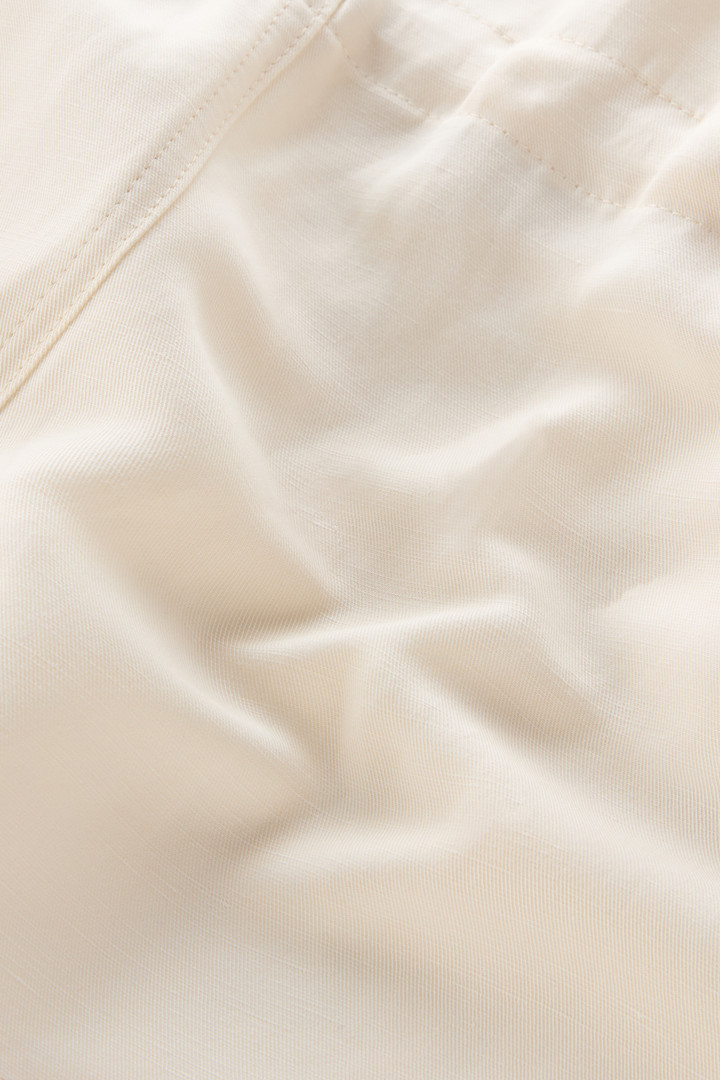 Overshirt in Linen Blend White photo 8 | Woolrich