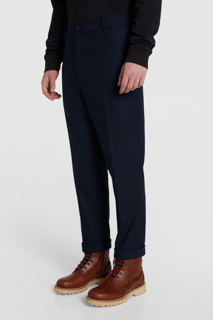 Comfort chino pants in wool
