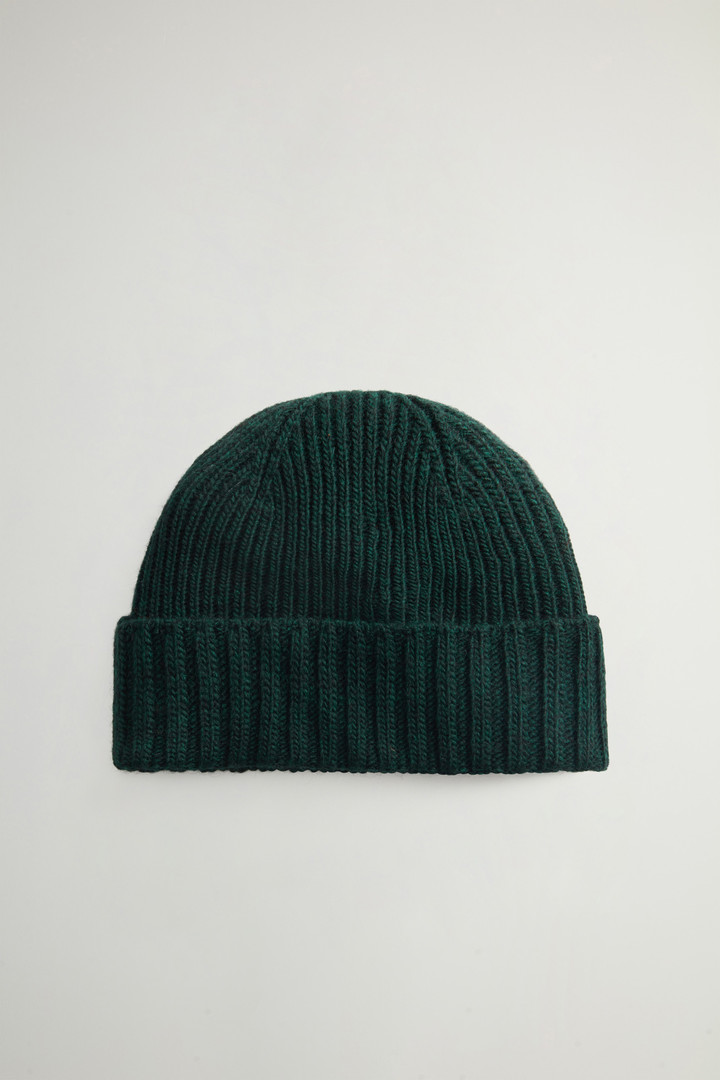 Boys’ Beanie in Wool Blend Green photo 2 | Woolrich