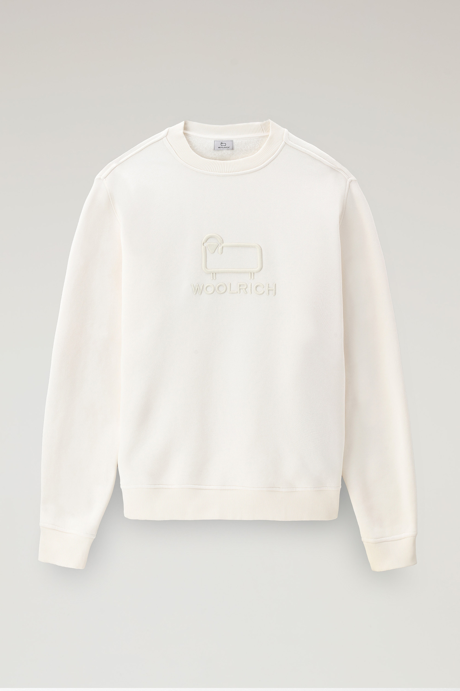 Classic Fleece Crewneck with Embroidered Logo photo 6 | Woolrich