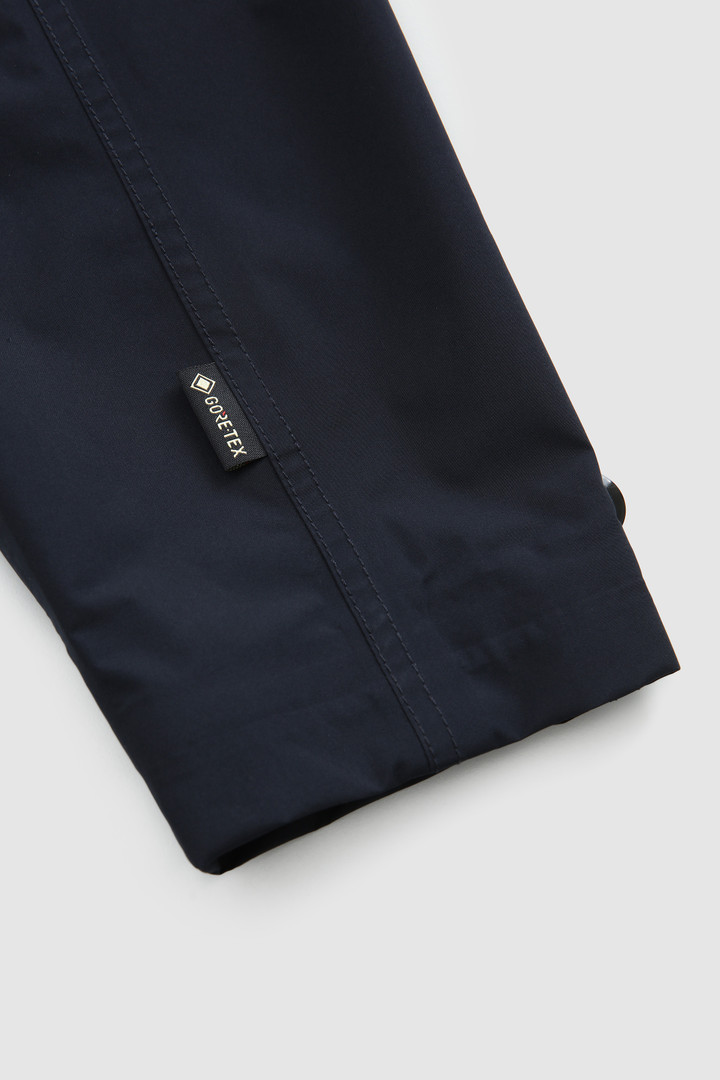 GORE-TEX ultralight high-tech waterproof coat Blue photo 11 | Woolrich