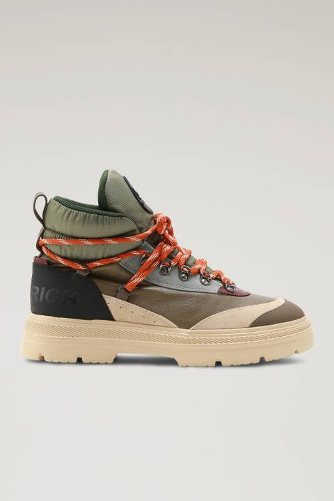 Retro Hiking Boots Green | Woolrich