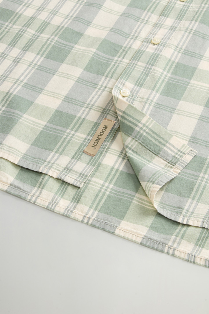 MADRAS SHIRT Green photo 8 | Woolrich