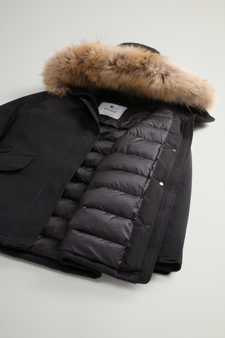 Gleeley Parka in Ramar Cloth Black photo 10 | Woolrich