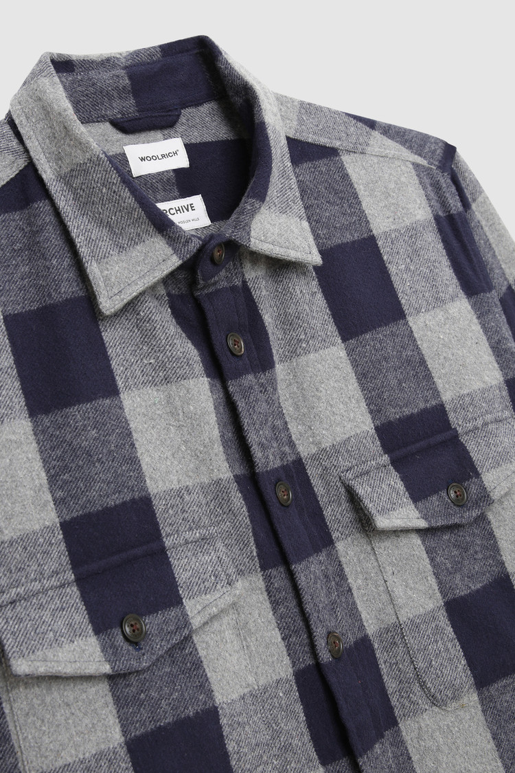 Giacca camicia Oxbow con motivo d'archivio Buffalo Check