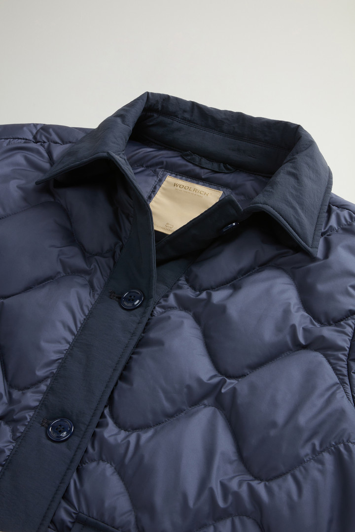 Microfiber Heritage Jacket Blue photo 6 | Woolrich