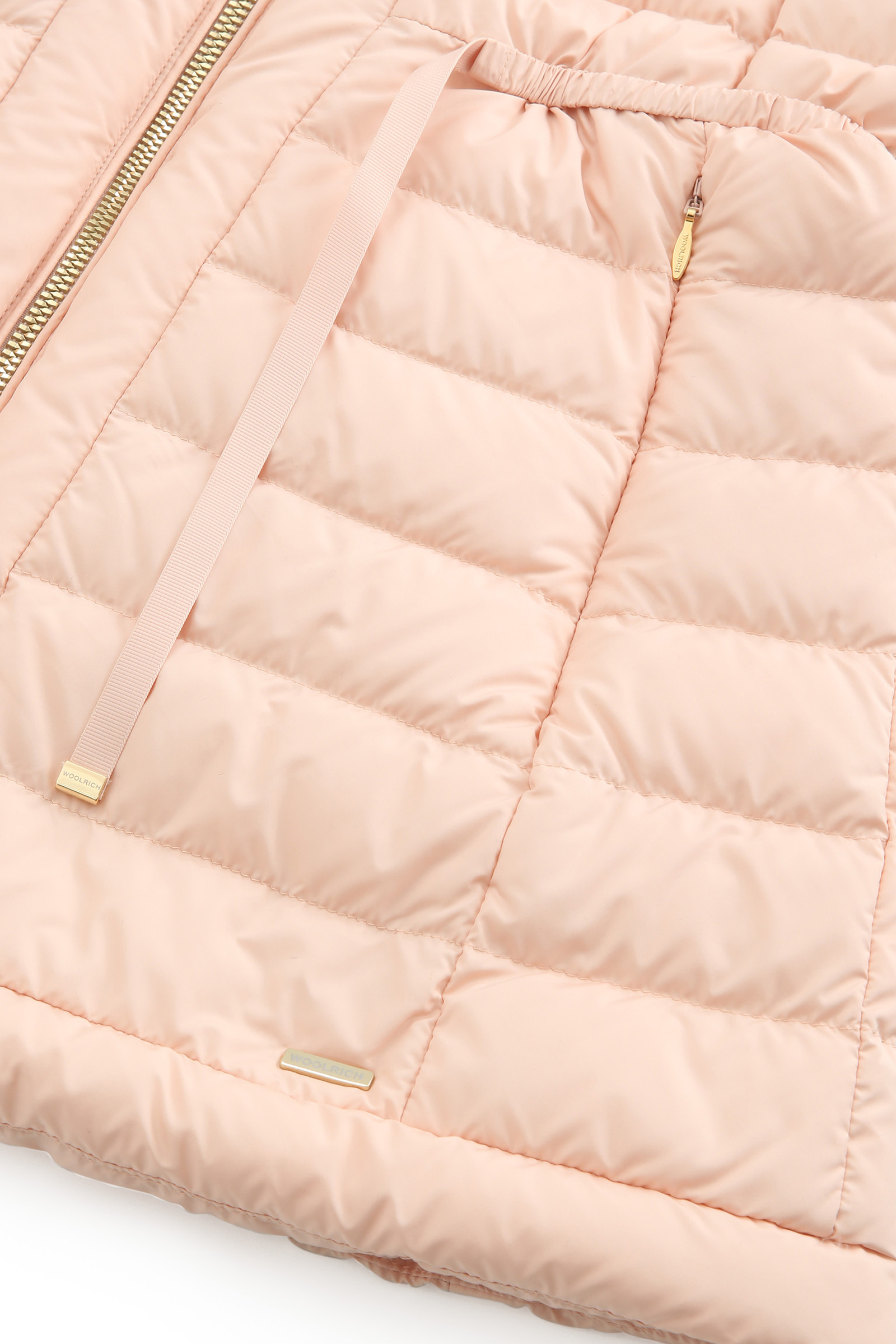 Gilet Hibiscus imbottito con cappuccio rosa photo 7 | Woolrich