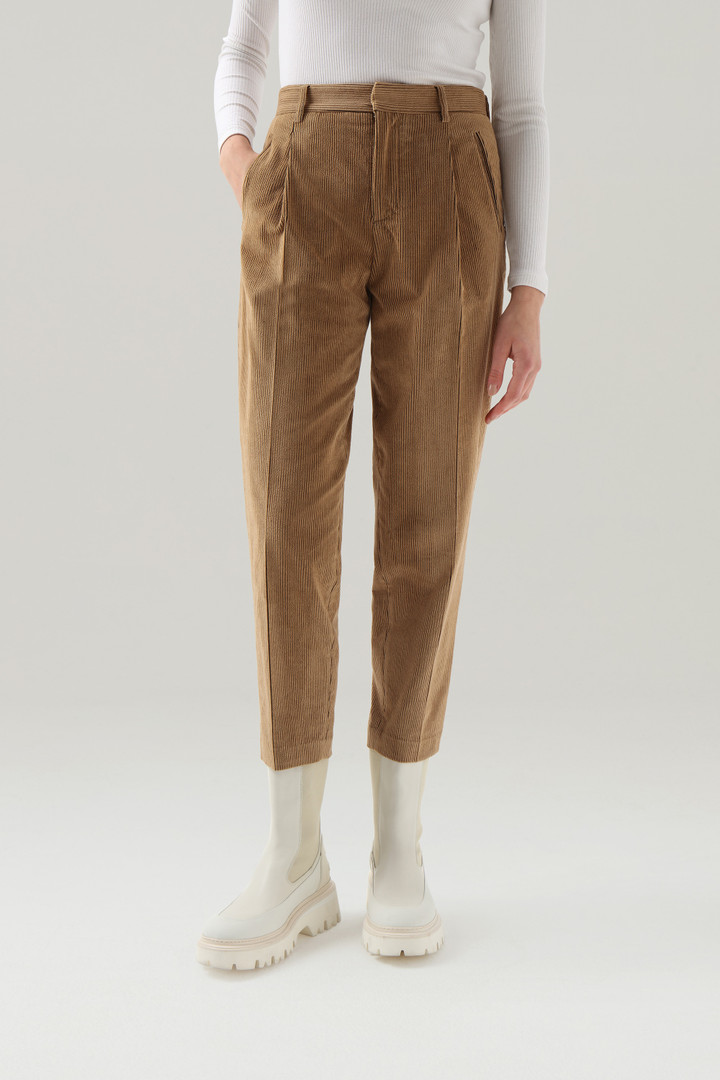 BEAMS PLUS / 2-pleat corduroy trousers-Golden Brown – Totem Brand Co.