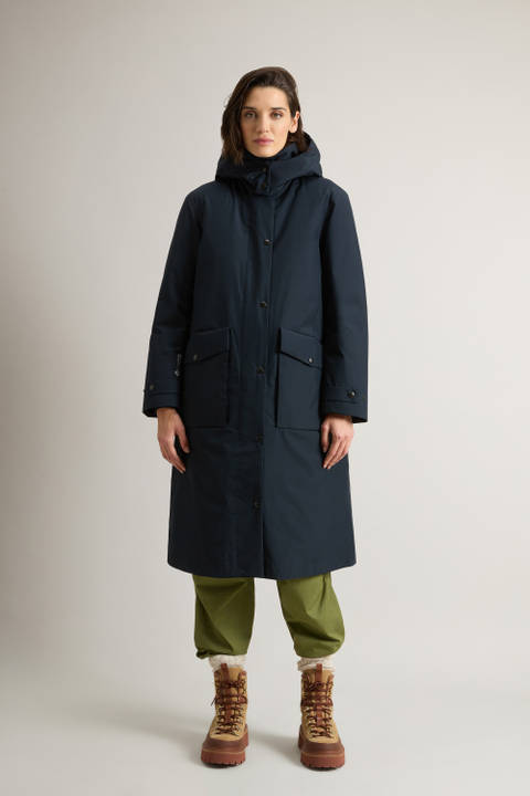 Abrigo de WINDSTOPPER GORE-TEX Azul | Woolrich