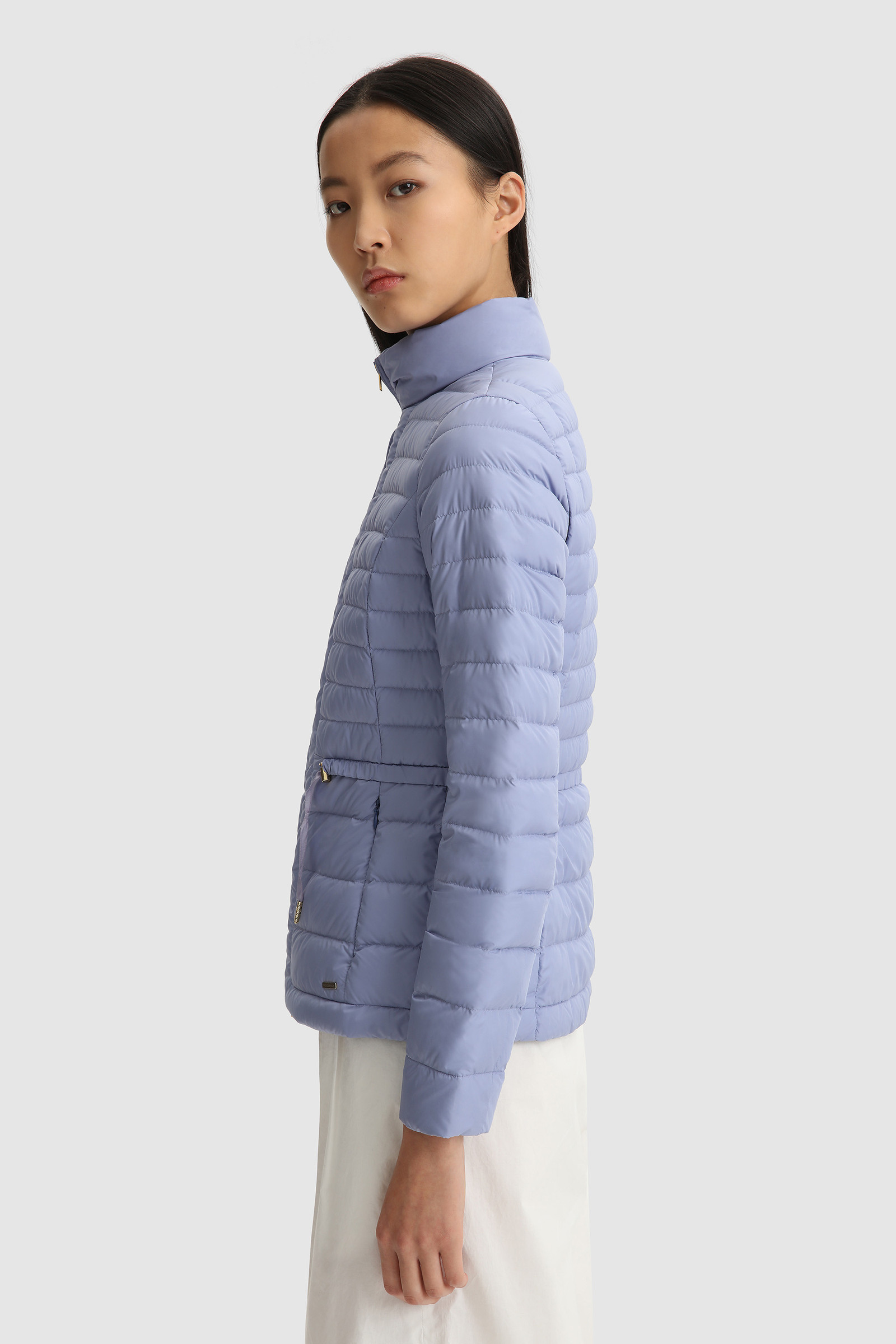Hibiscus quilted jacket