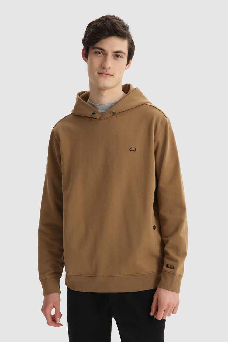 American brushed cotton hoodie
