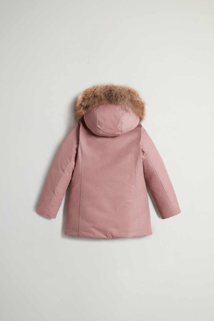 Girls' Arctic Parka with Detachable Fur Trim Pink photo 2 | Woolrich