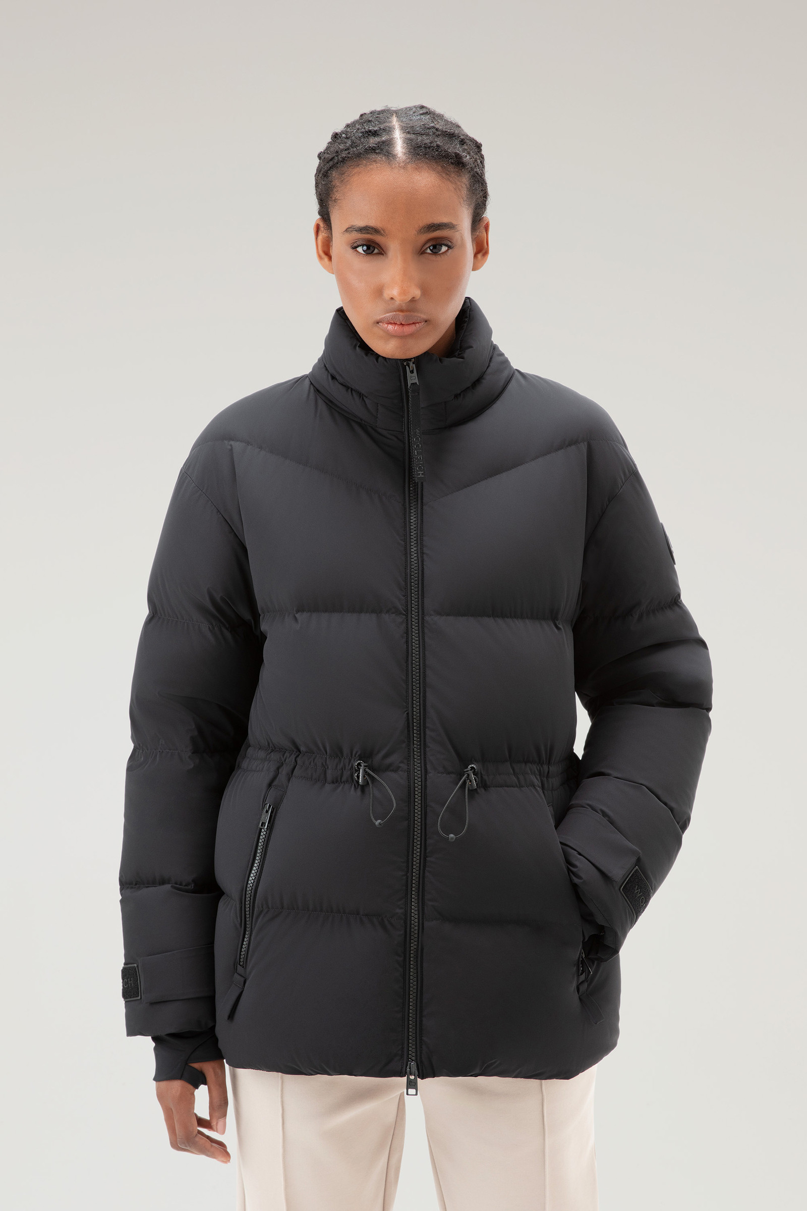 Winter Down Fill Jacket with Removable Hood