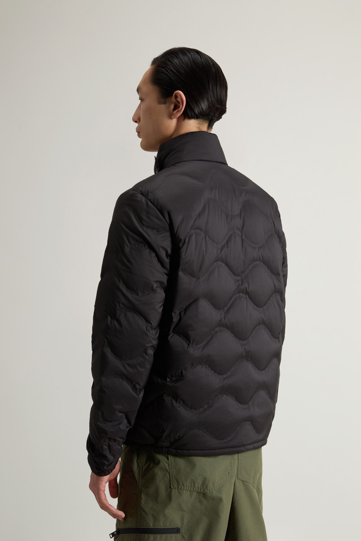 Lightweight Down Jacket in Microfiber with Onion Quilting Black photo 3 | Woolrich