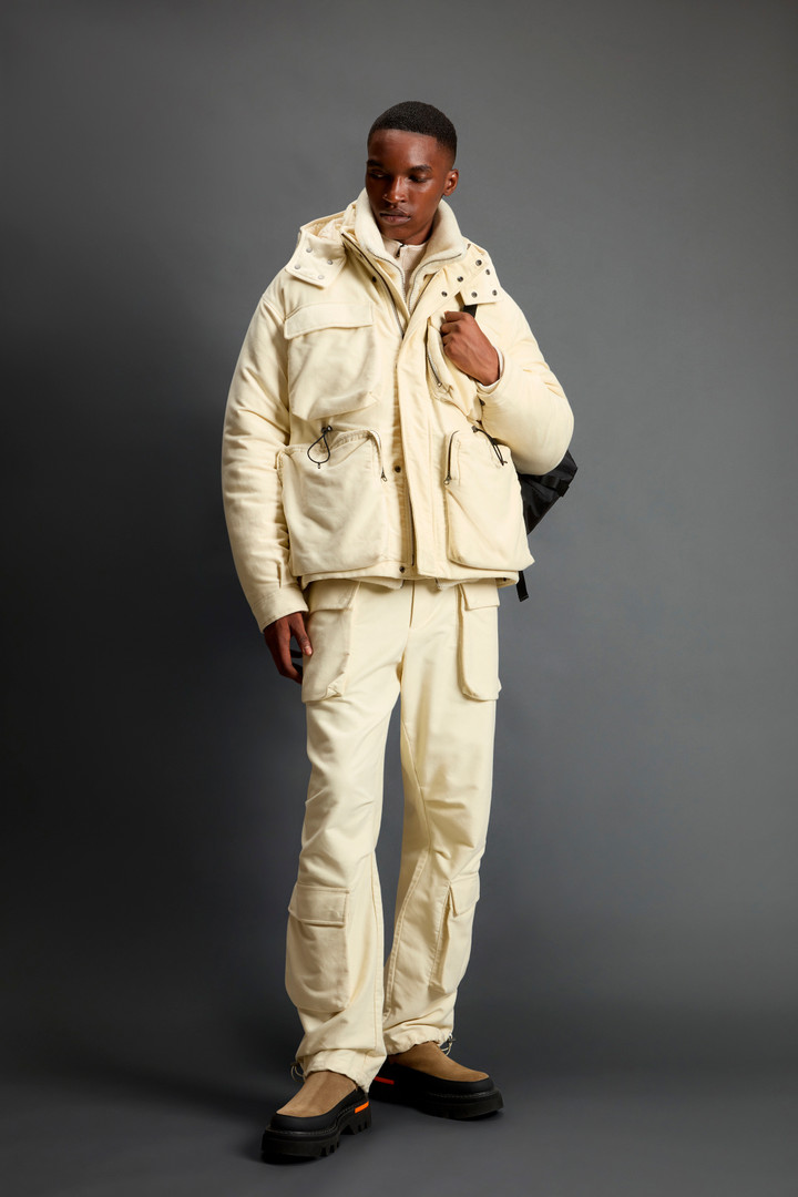 Stretch Cotton Jacket by Todd Snyder White photo 2 | Woolrich