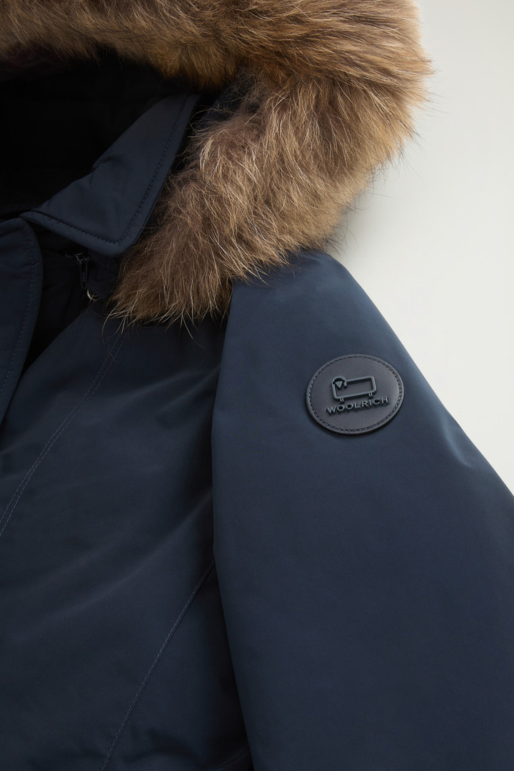 Modern Vail Parka with Detachable Hood Blue photo 9 | Woolrich