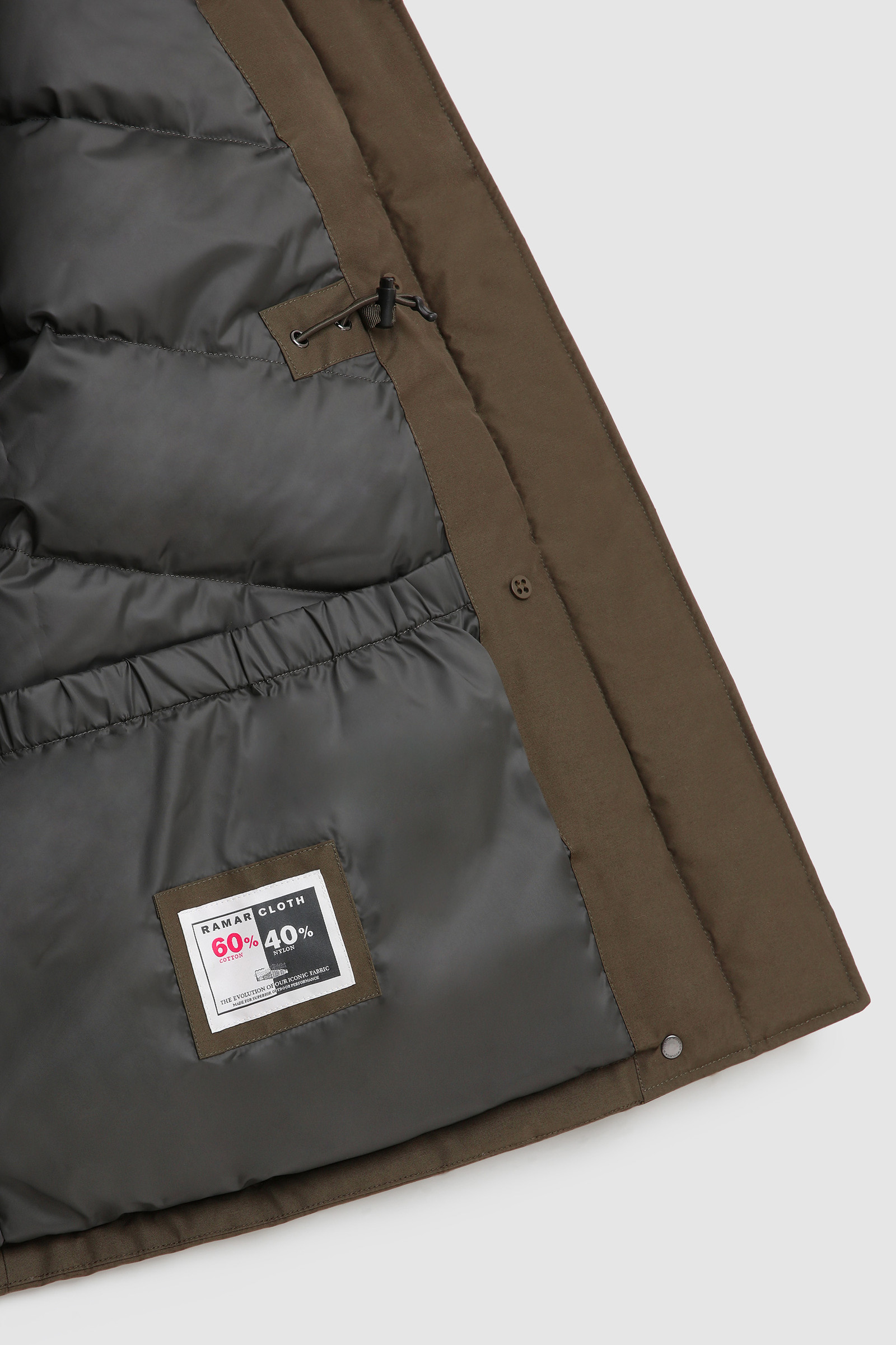 Authentic Arctic Parka with Removable Fur Green photo 10 | Woolrich