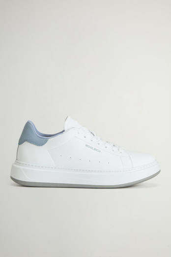 Arrow Sneakers aus Leder Weiß | Woolrich