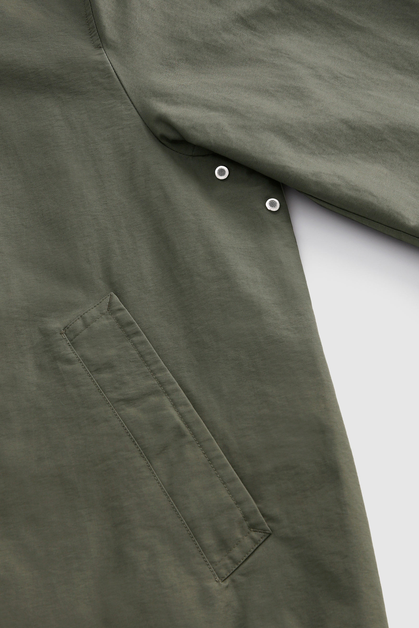 Bomber Cruiser en tissu Eco Ramar vert photo 7 | Woolrich