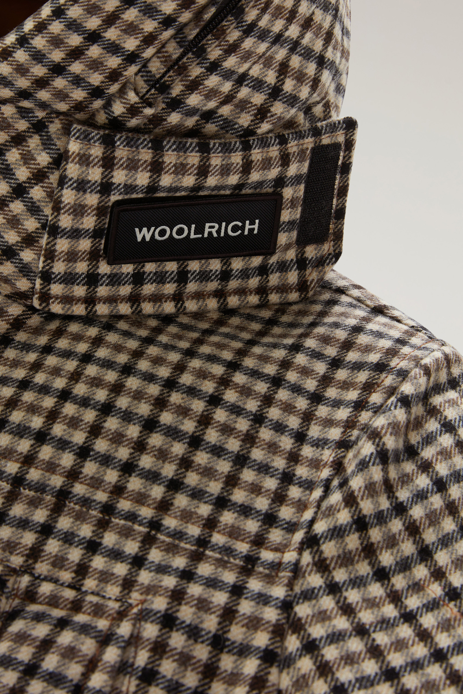 Arctic Parka Evolution en laine italienne recyclée beige photo 8 | Woolrich