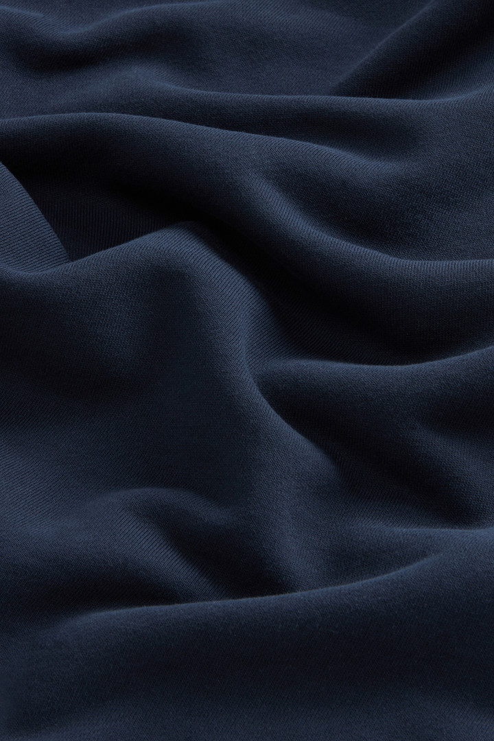 Pure Cotton Hoodie Blue photo 8 | Woolrich