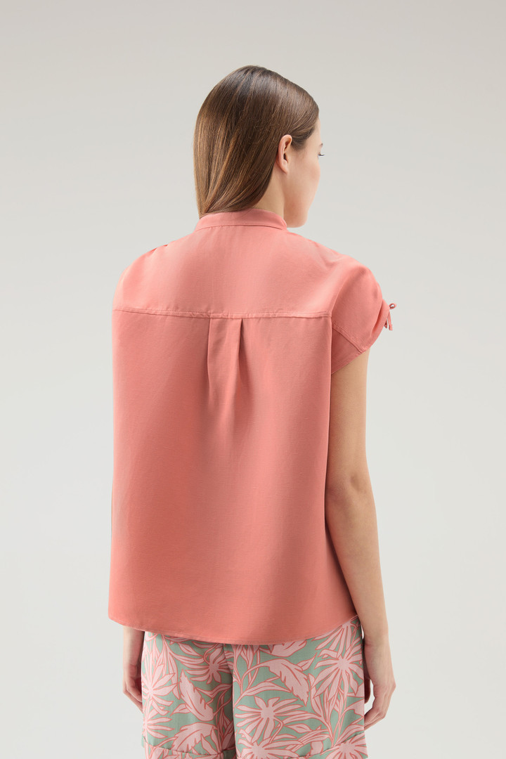Blusa in misto lino Rosa photo 3 | Woolrich