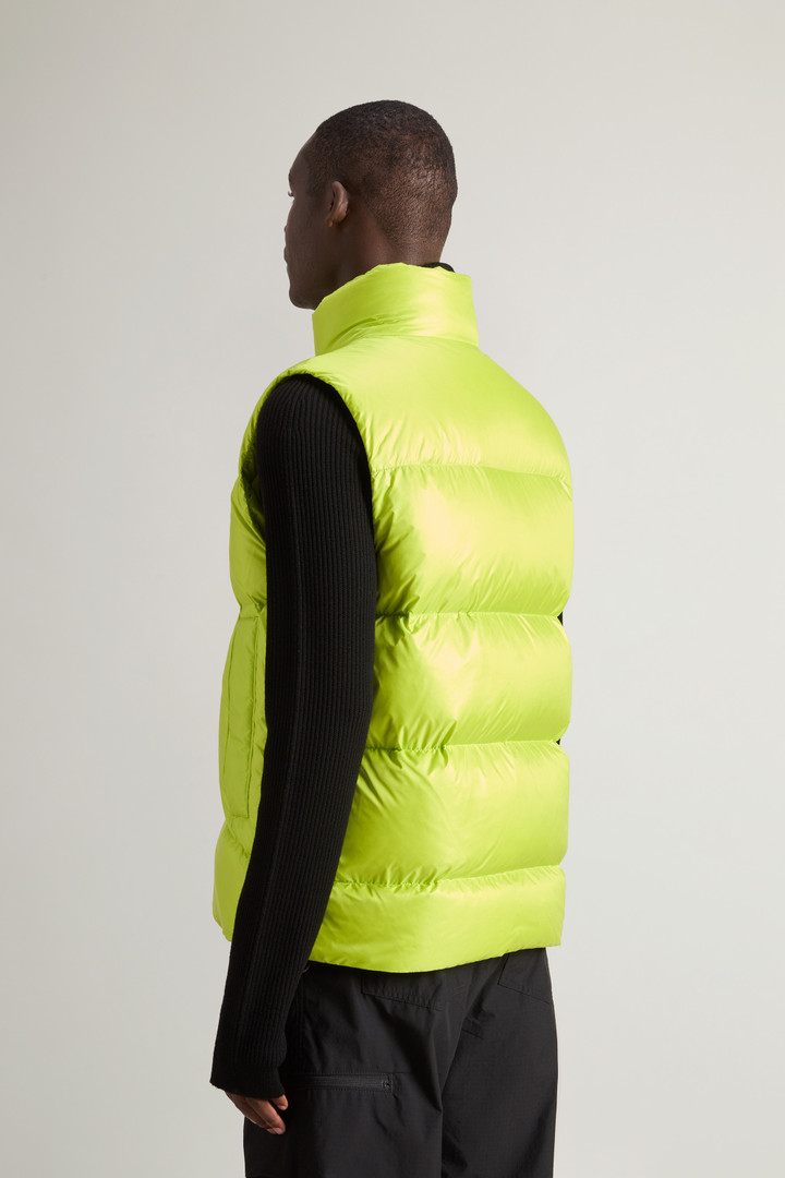 Quilted Vest in Recycled Pertex Quantum Nylon Yellow photo 3 | Woolrich