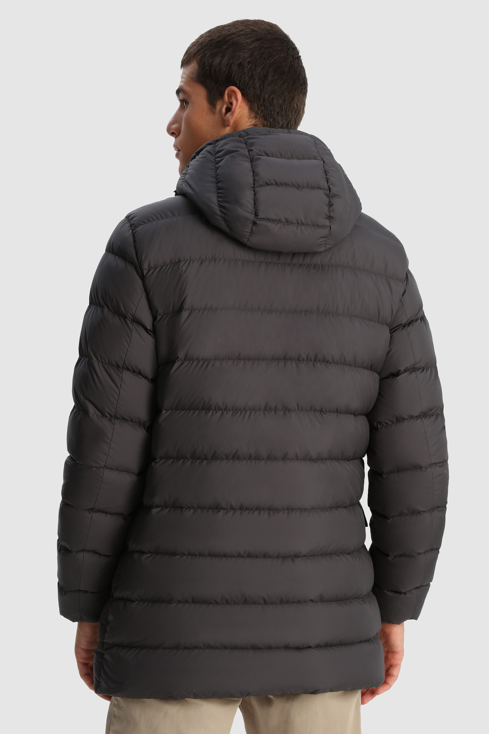 Gesteppter Sierra Parka mit abnehmbarer Kapuze