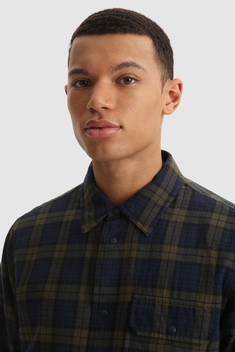 Traditional Madras heavy cotton Flannel Overshirt
