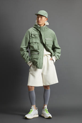 Fishing Jacket in Cotton- and Nylon-Blend Olmetex Ripstop by Todd Snyder Green | Woolrich