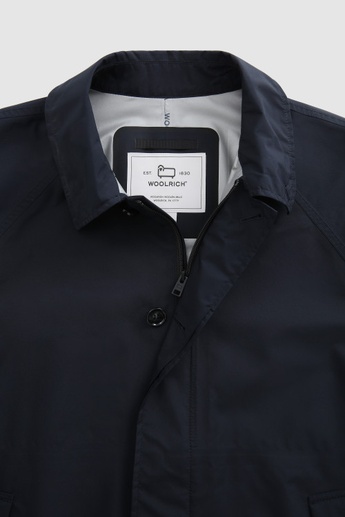 Gore-Tex Ultralight High-Tech Waterproof Coat Blue photo 2 | Woolrich