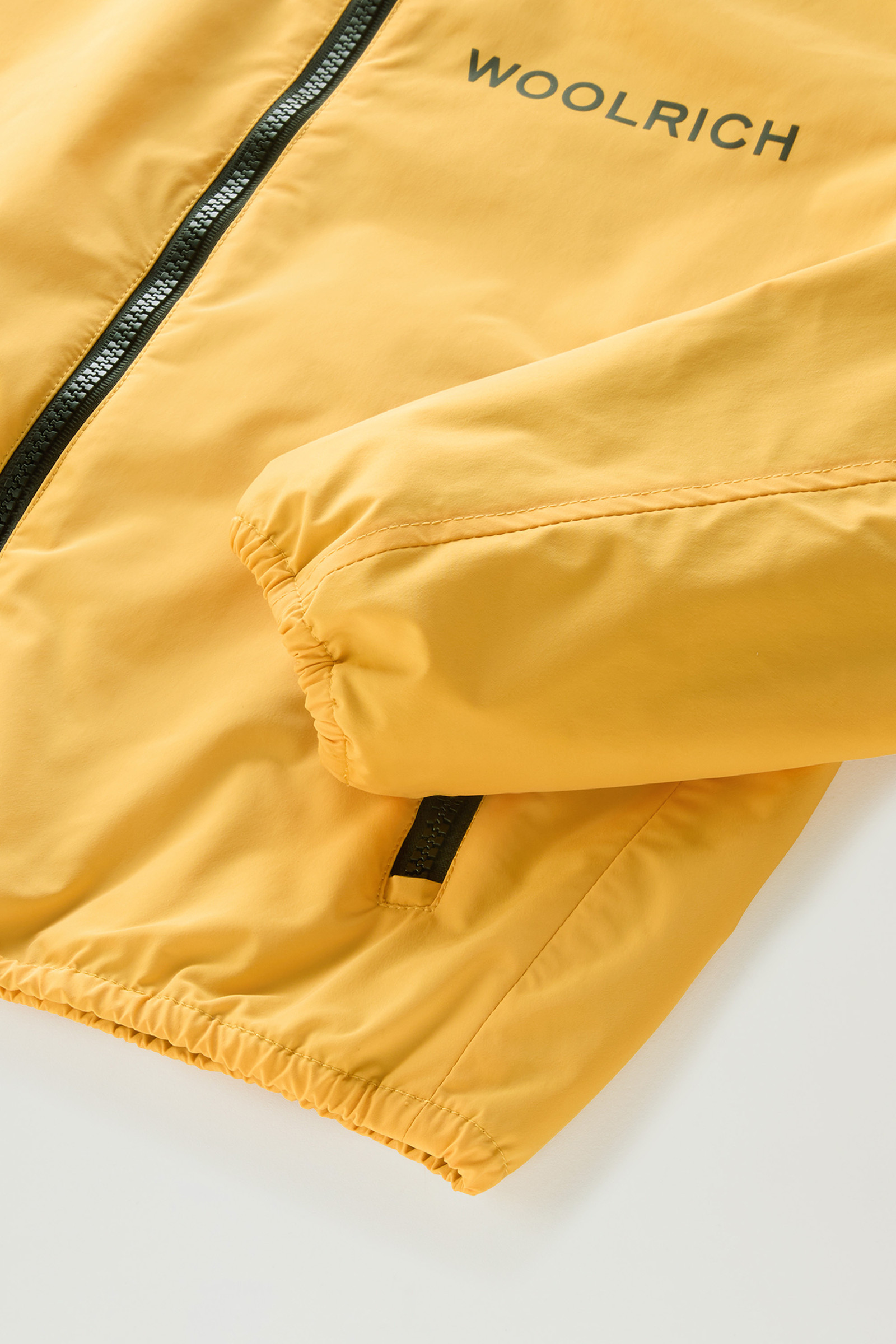Boys' Ryker Hooded Jacket in Urban Touch Yellow photo 4 | Woolrich