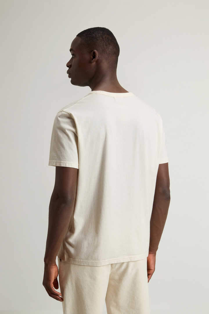 T-shirt in puro cotone Bianco photo 3 | Woolrich