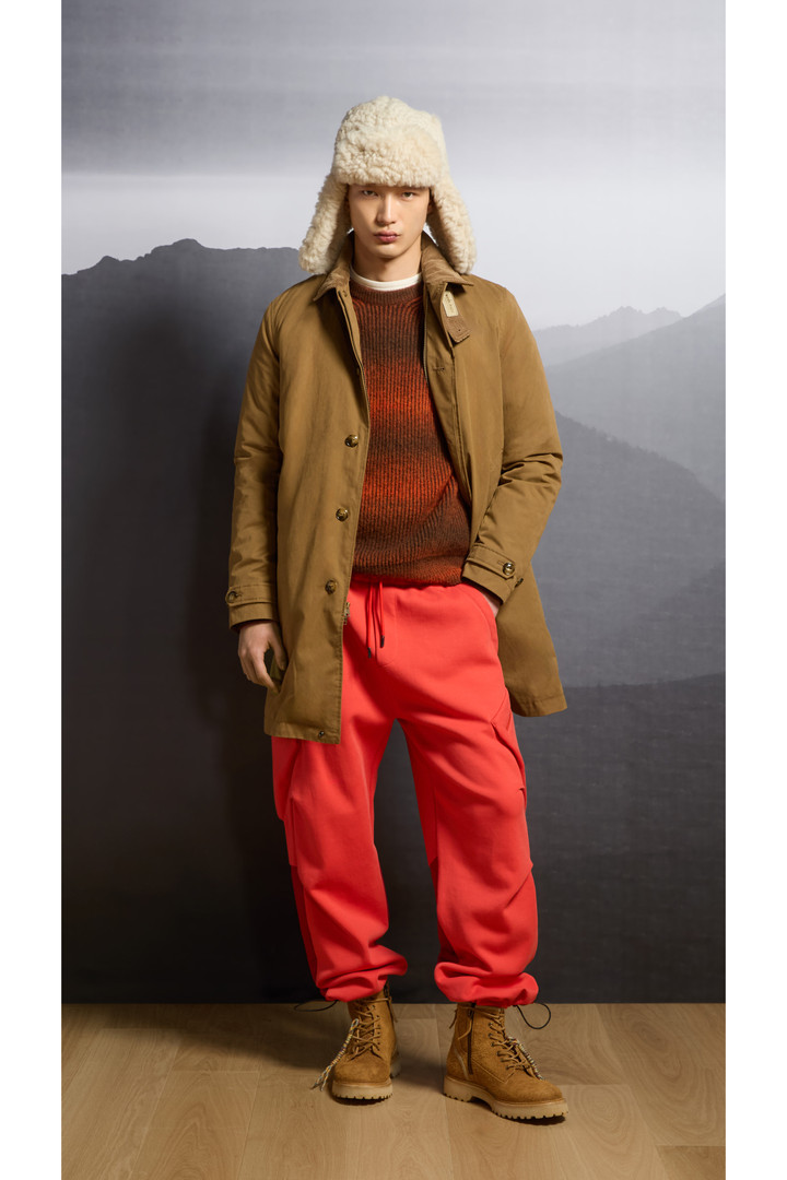 Manteau 2-en-1 en Mountain Cloth Marron photo 10 | Woolrich